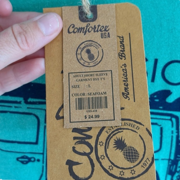 San Juan Puerto Rico Vintage Classic Mens Tee Shirt Size Large 100% Cotton NWT - Picture 4 of 7